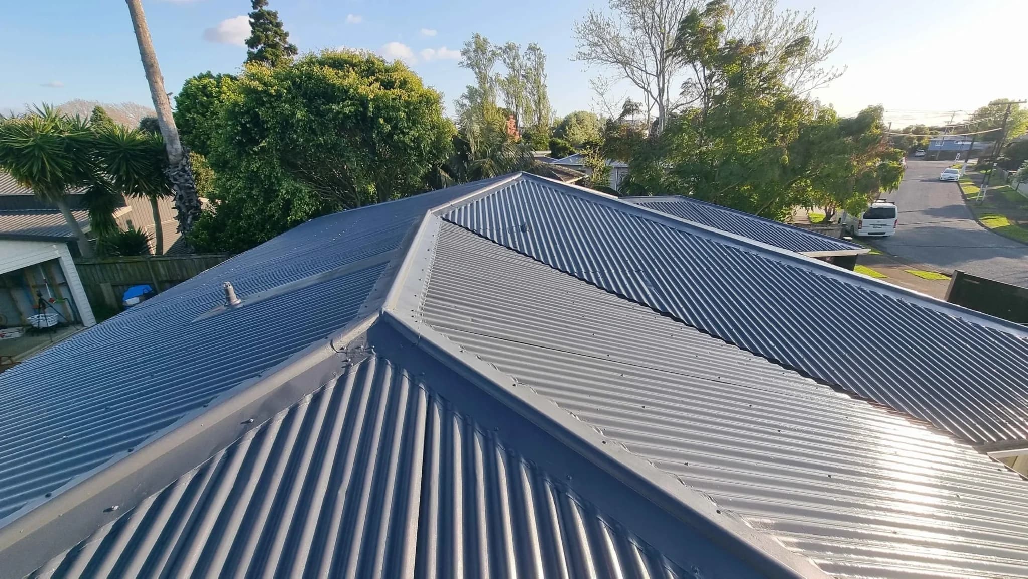 Roof restoration Auckland — after